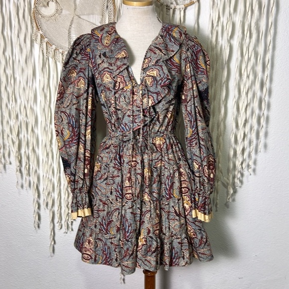 Ulla Johnson Caris Mini Dress in Ester Size 6 - Picture 1 of 14
